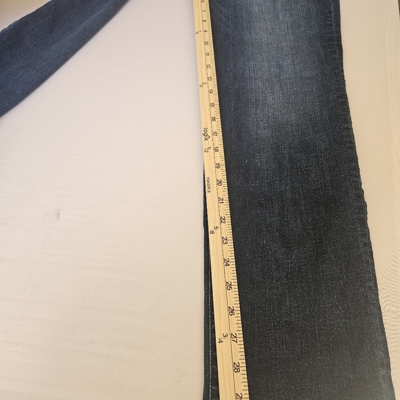 Kut From The Kloth- Pants Women's 10 Blue Denim Catherine Boyfriend 91%cotton. - Picture 3 of 9